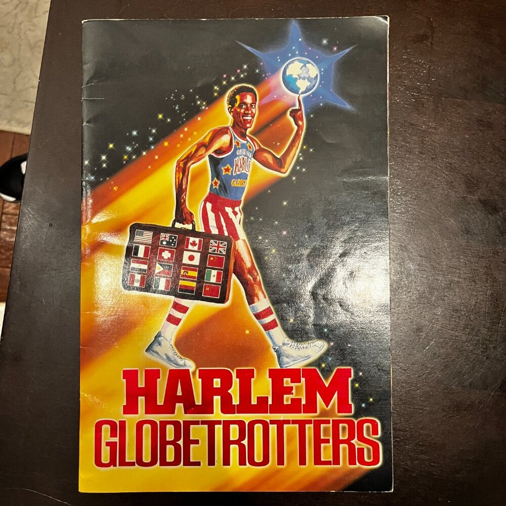 Vintage 1986 Harlem Globetrotters 60th Season Official Program Yearbook - Retro